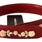 Floral Crystals Exotic Shoulder Strap Bag Accessory