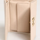 Light Pink Calf Leather DG Logo French Flap Wallet