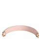 Strap Pink Leather Gold Tone Big Bag Handle Shoulder Strap