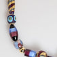 Multicolor Murano Glass Beads Gold Brass Chain Jewelry Necklace