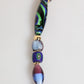 Multicolor Murano Glass Beads Gold Brass Chain Jewelry Necklace