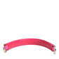 Pink Embellished Leather Bag Handle Women Shoulder Strap