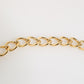 Multicolor Murano Glass Beads Gold Chain Jewelry Necklace