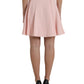 Light Powder Rose Viscose Pleated Skirt