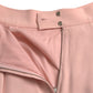 Light Powder Rose Viscose Pleated Skirt