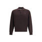 Cashmere long-sleeved polo Sweater