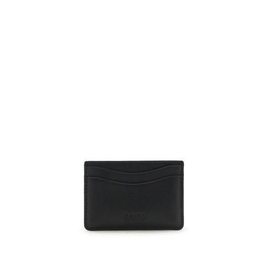 GANNI CARD HOLDER BLUE DOG