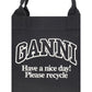 SHOPPER XXL CONTRASTED LOGO POCKET