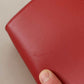 Red Leather Mini Crossbody Gold Hardware Rosso Papavero Bag