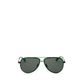Green Metal Sunglass