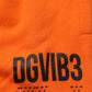 Orange Cotton DG VIB3 Logo Drawstring Sweatpants Pants