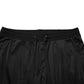 Black Polyester Logo Plaque Sweatpants Jogger Pants