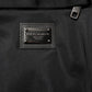Black Polyester Logo Plaque Sweatpants Jogger Pants