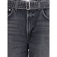 Cuffed Taper wide Jeans