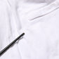White Cotton Cargo Trousers Logo Patch Pants