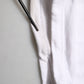 White Cotton Cargo Trousers Logo Patch Pants