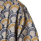 Cream Cotton Silk Hawaii Scallop Shell Print Shirt