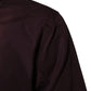 Maroon Cotton Collared GOLD Formal Dress Shirt