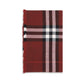 Reversible Check wool and silk Scarf