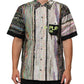 Multicolor Graphic Collared Casual Shirt
