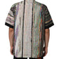 Multicolor Graphic Collared Casual Shirt