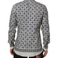 Multicolor Monkey Tie Print GOLD Dress Shirt