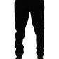 Black Cotton Slim Fit Denim Trouser Jeans