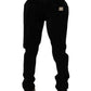 Black Cotton Slim Fit Denim Trouser Jeans