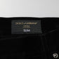 Black Cotton Slim Fit Denim Trouser Jeans
