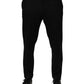 Black Cashmere Dress Formal Men Trouser Pants