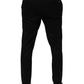 Black Cashmere Dress Formal Men Trouser Pants