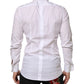 White Cotton GOLD DGPatch Formal Dress Shirt