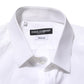 White Cotton GOLD DGPatch Formal Dress Shirt