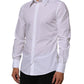 White Cotton MARTINI Men Formal Dress Shirt
