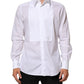 White Cotton MARTINI Bib Formal Dress Shirt