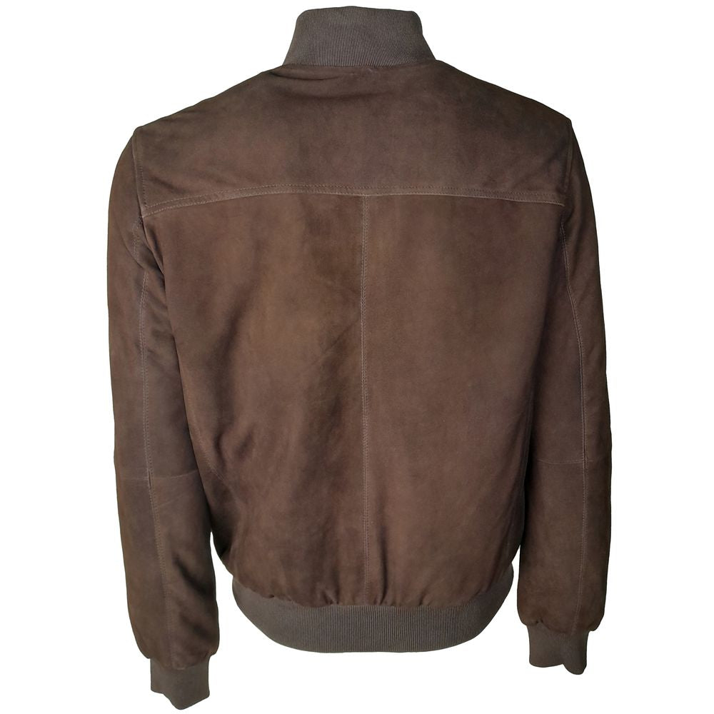 Brown Calfskin Jacket