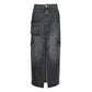 Black Cotton Skirt