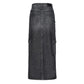 Black Cotton Skirt
