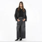 Black Cotton Skirt
