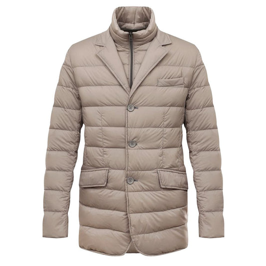 Gray Polyamide Jacket