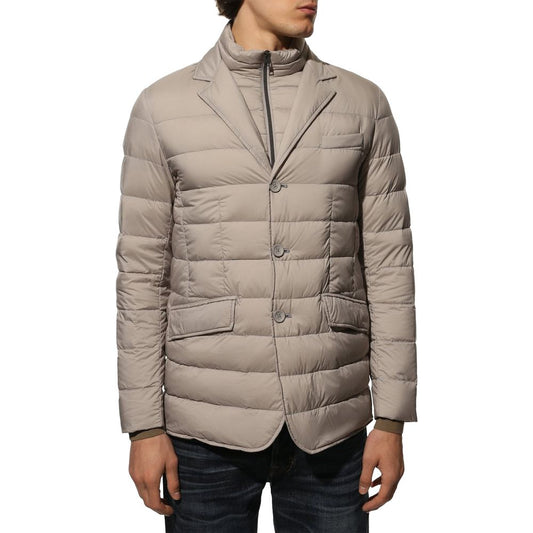 Gray Polyamide Jacket