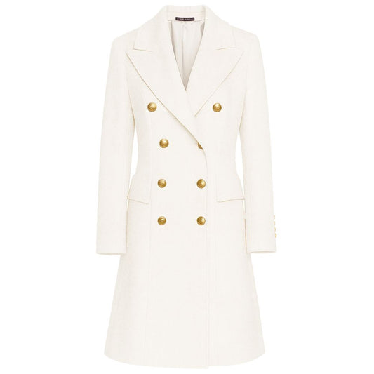 White Wool Jackets & Coat