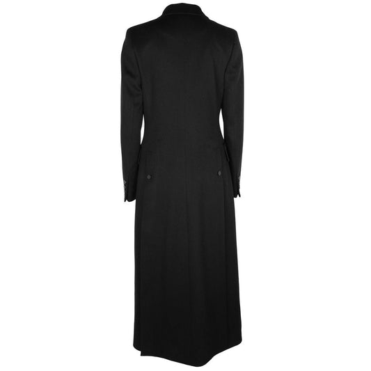 Black Wool Jackets & Coat