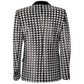 Black Polyester Blazer