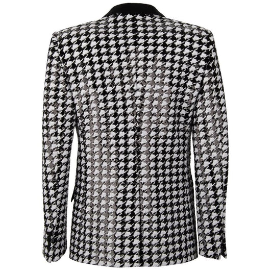 Black Polyester Blazer