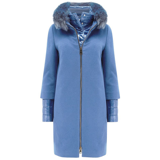 Blue Cashmere Jackets & Coat