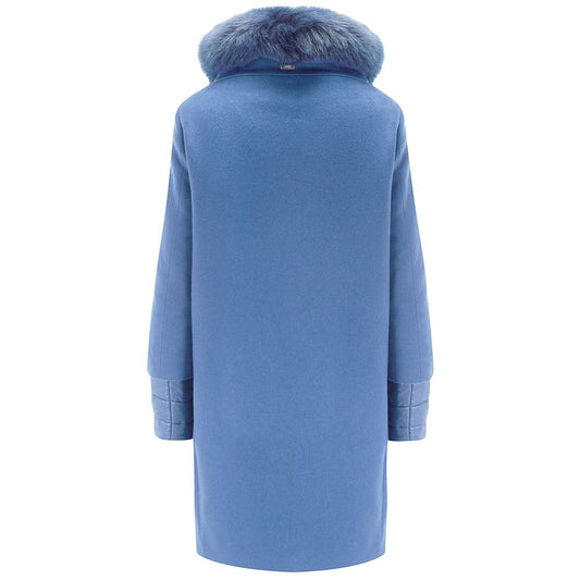 Blue Cashmere Jackets & Coat
