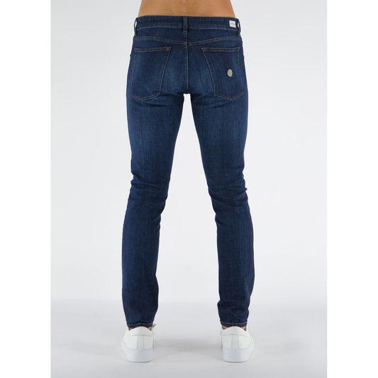 Blue Cotton Jeans & Pant