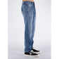 Blue Cotton Jeans & Pant