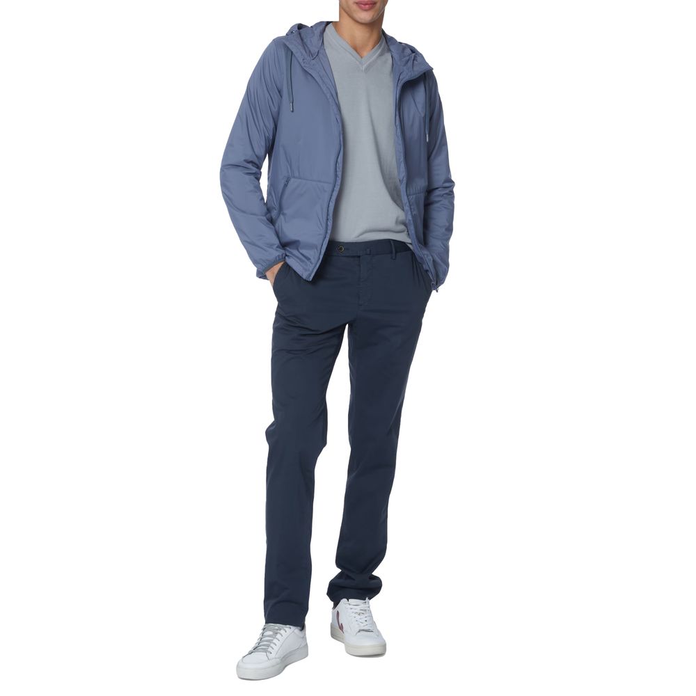 Blue Polyamide Jacket